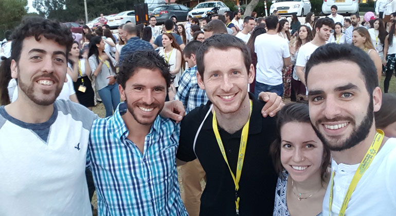 Israeli camp counselors