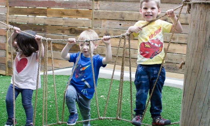 kids playing outside