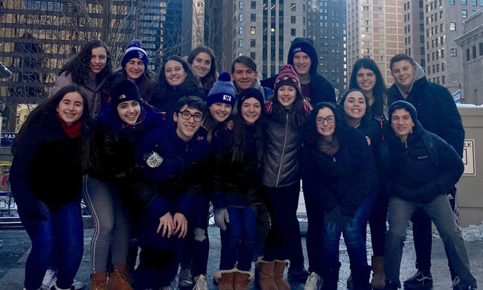 jsc students in downtown chicago