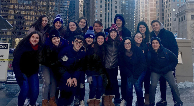 jsc students in downtown chicago