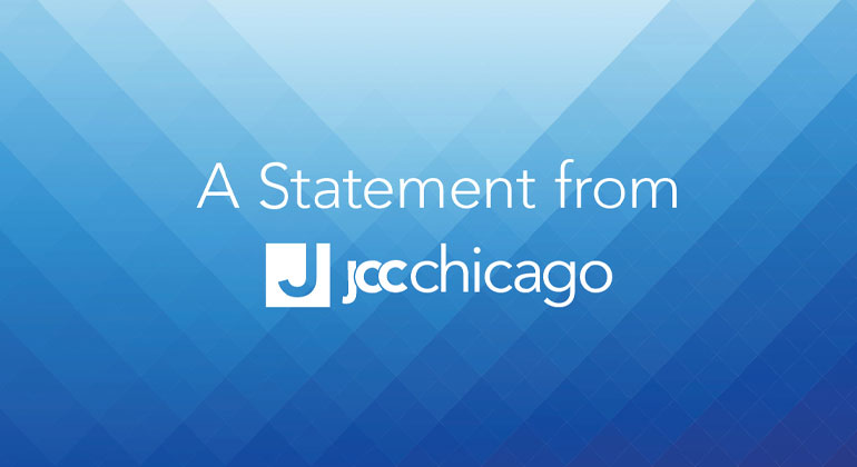a statement from jcc chicago