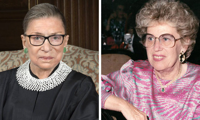 Ruth Bader Ginsburg and Helen Weinger