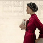 librarian with books