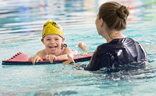 swim lessons and aquatics